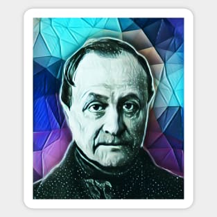 Auguste Comte Portrait | Auguste Comte Artwork 6 Sticker